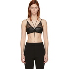 Alexander Wang Black Bolo Tie Bra