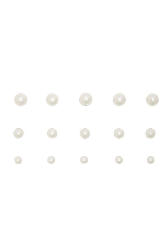 Photo: Jennifer Behr Paige Faux Pearl-embellished Hair Magnets - set of Fifteen - One Size