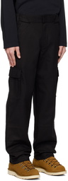 GR10K Black Shank Structured Cargo Pants