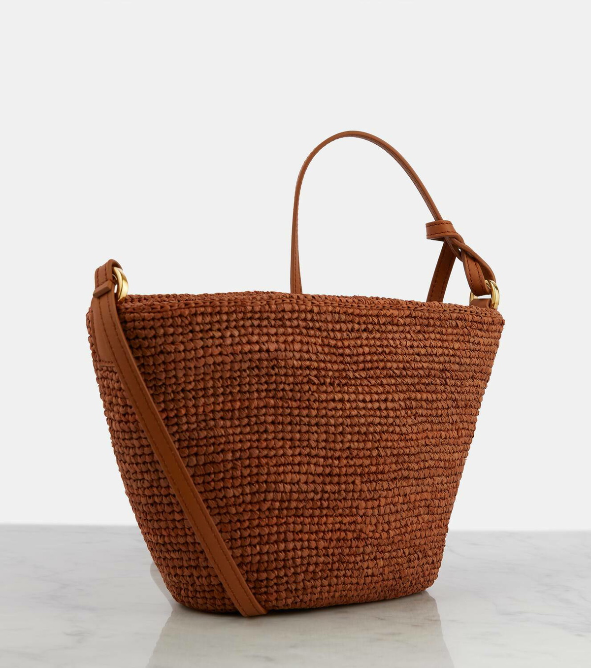 【LOEWE】Loewe raffia crossbody【新古品・新品未使用】 Loewe Slit Small raffia crossbody bag Loewe