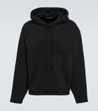 Acne Studios - Logo Tape cotton hoodie