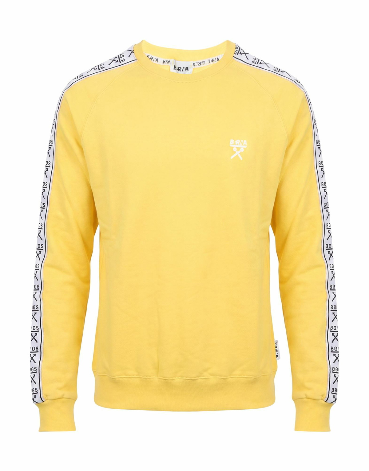 Berna Mens Sweatshirt in Yellow