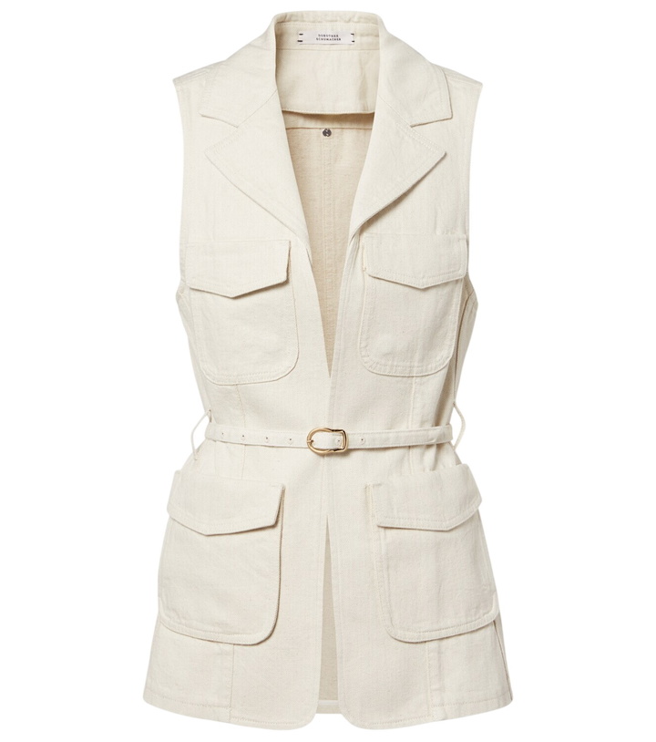 Photo: Dorothee Schumacher Summer Of Love belted denim vest