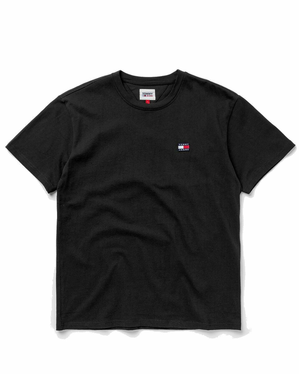 Photo: Tommy Jeans Classic Tommy Xs Badge Tee Black - Mens - Shortsleeves