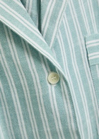 Eberjey Nautico Shortie Woven Pyjama set Green