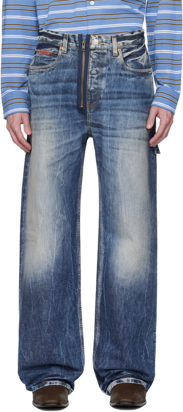 Photo: Martine Rose Blue Casual Jeans
