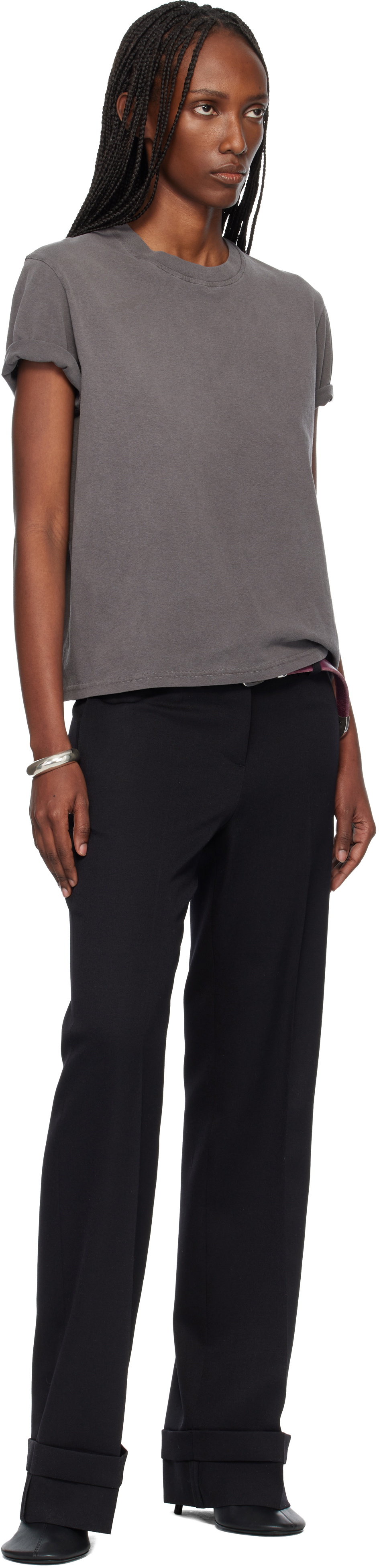 OUR LEGACY Gray Classic T-shirt
