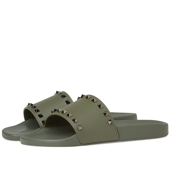 Photo: Valentino Rockstud Slide