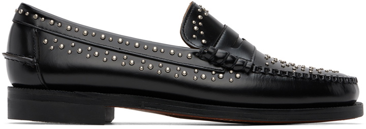 Photo: Sebago Black Dan Studs Loafers