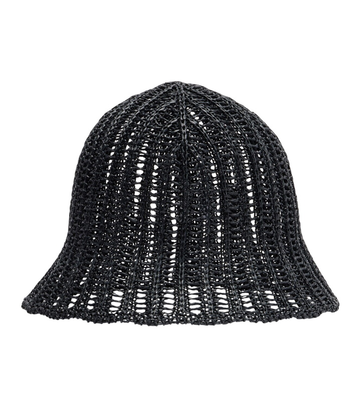Photo: Brunello Cucinelli Woven bucket hat