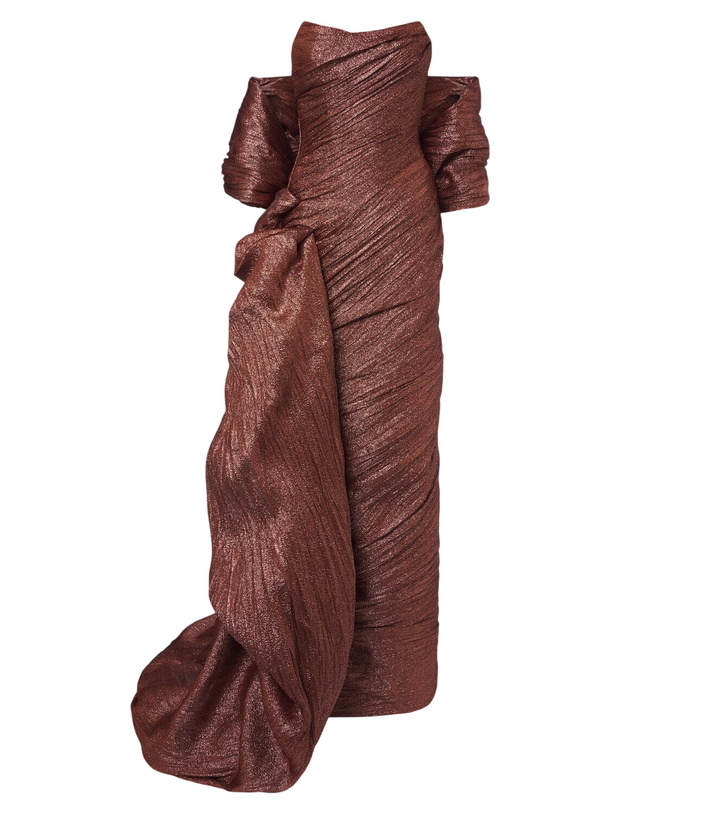 Photo: Marmar Halim Pleated gown