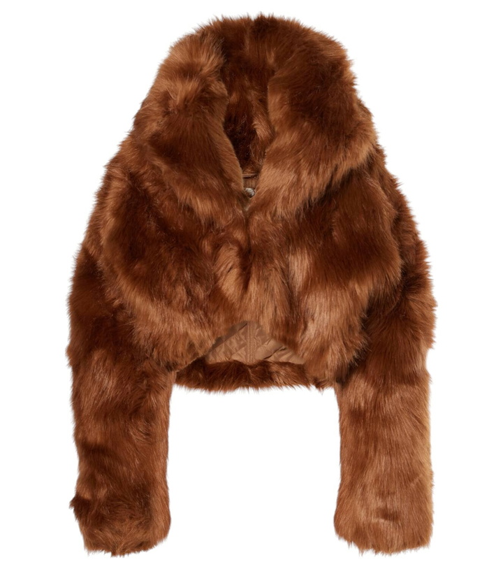 Photo: Entire Studios Vicinity cropped faux fur jacket