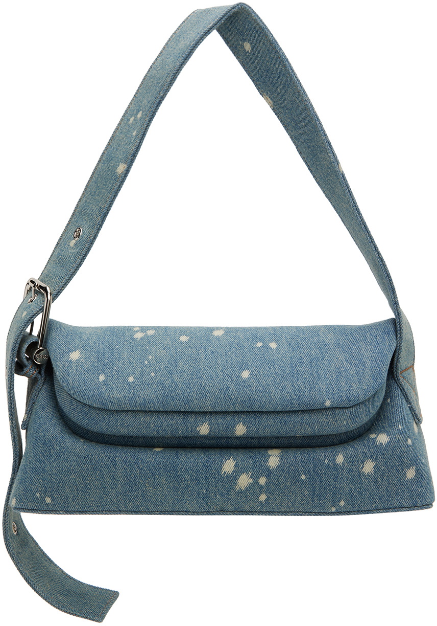 【osoi】folder brot bag Mini Folder Brot Bag in Cream by OSOI - societyA
