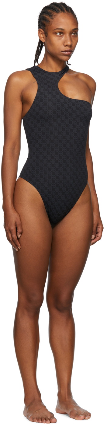 ANINE BING Black Lesly One-Piece Swimsuit ANINE BING