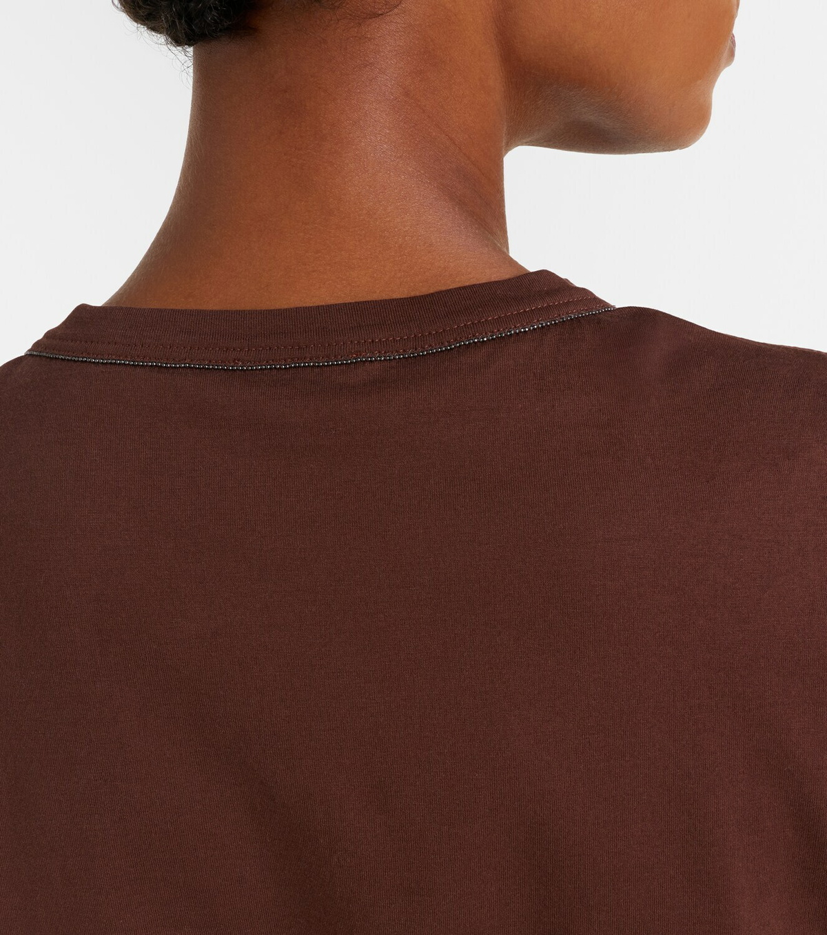 Brunello Cucinelli Monili cotton jersey T-shirt