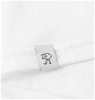 Sleepy Jones - Jackson Logo-Print Cotton-Jersey T-Shirt - White