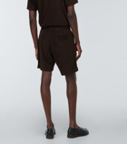 Frescobol Carioca - Augusto cotton-blend terry shorts