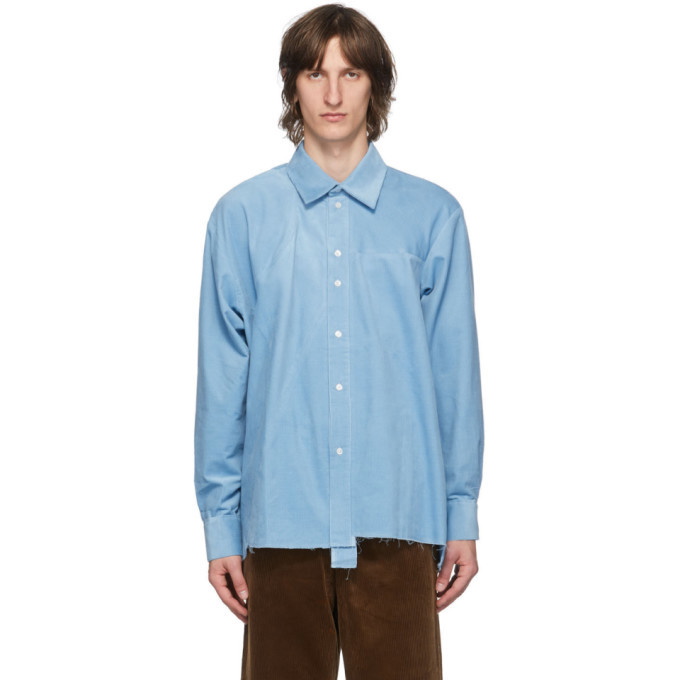 Photo: Camiel Fortgens Blue Corduroy Weird Shirt