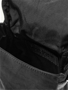 Palm Angels - Textured Leather-Trimmed Canvas Messenger Bag