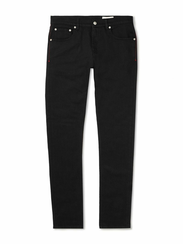 Photo: Alexander McQueen - Slim-Fit Jeans - Black