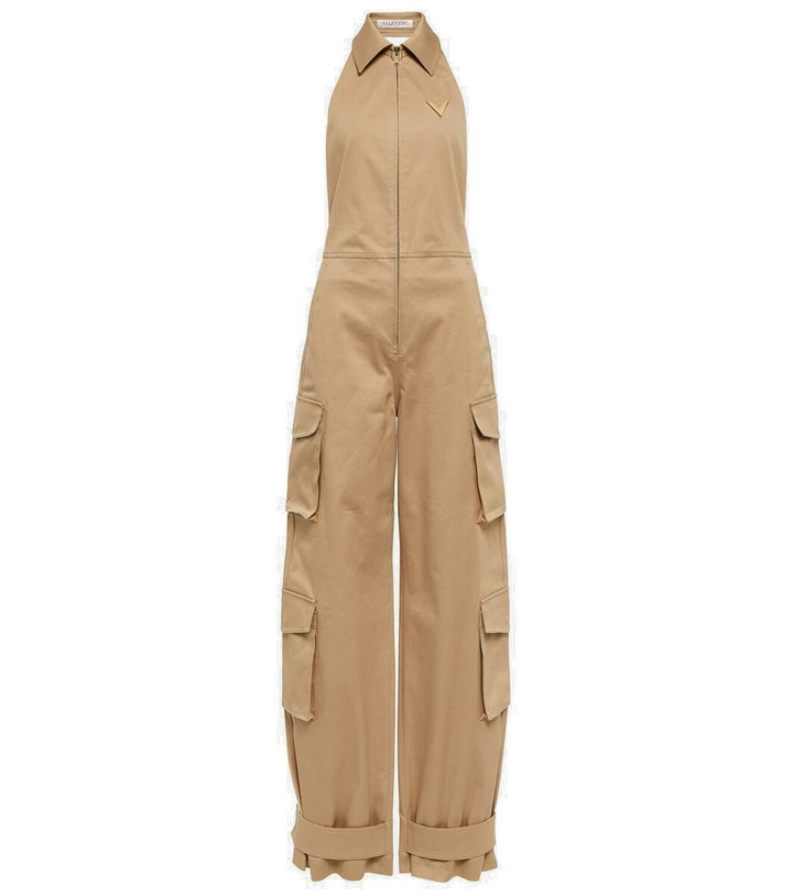 Photo: Valentino Cotton cargo overalls