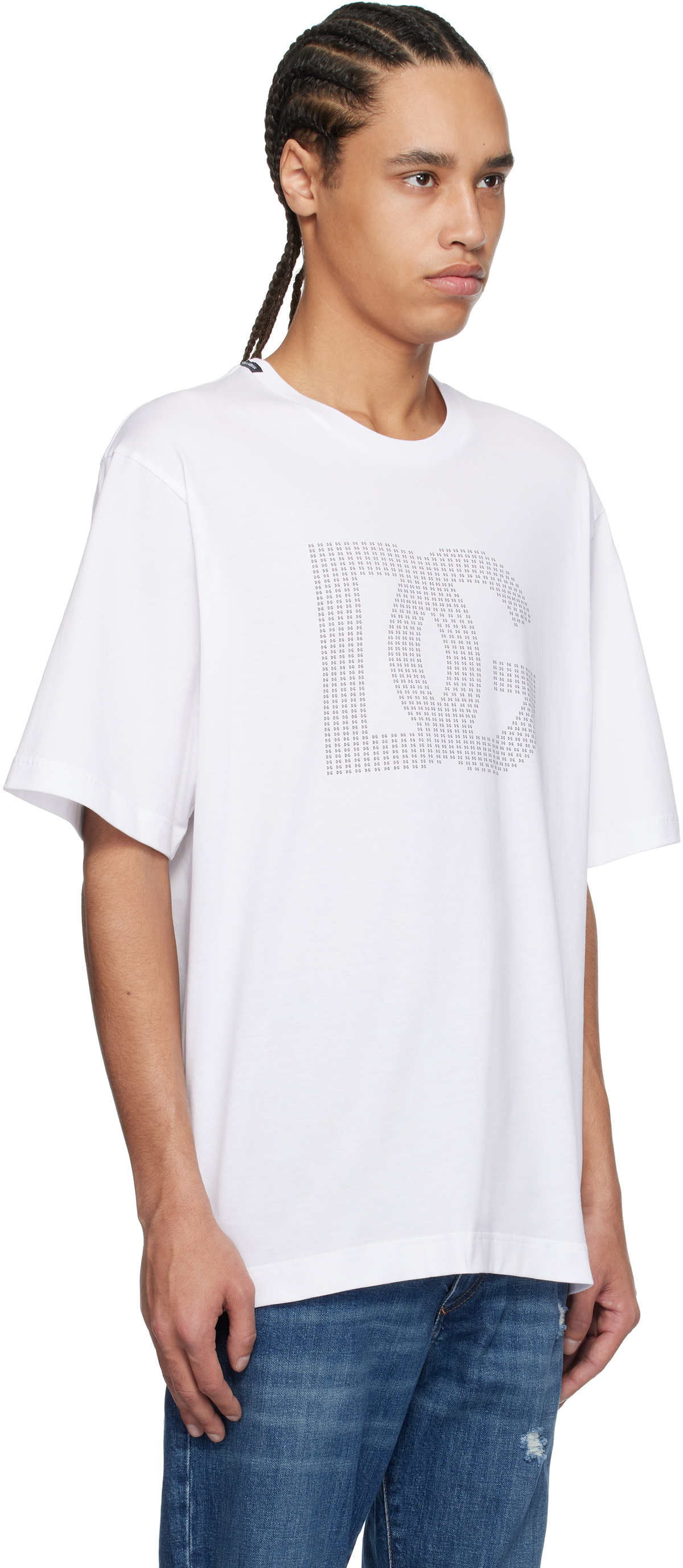 DOLCE&amp;GABBANA Tシャツ・カットソー S 白 【古着】【中古】【送料無料】 楽天市場】ドルガバ tシャツの通販