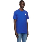 Off-White Blue Cut Here T-Shirt