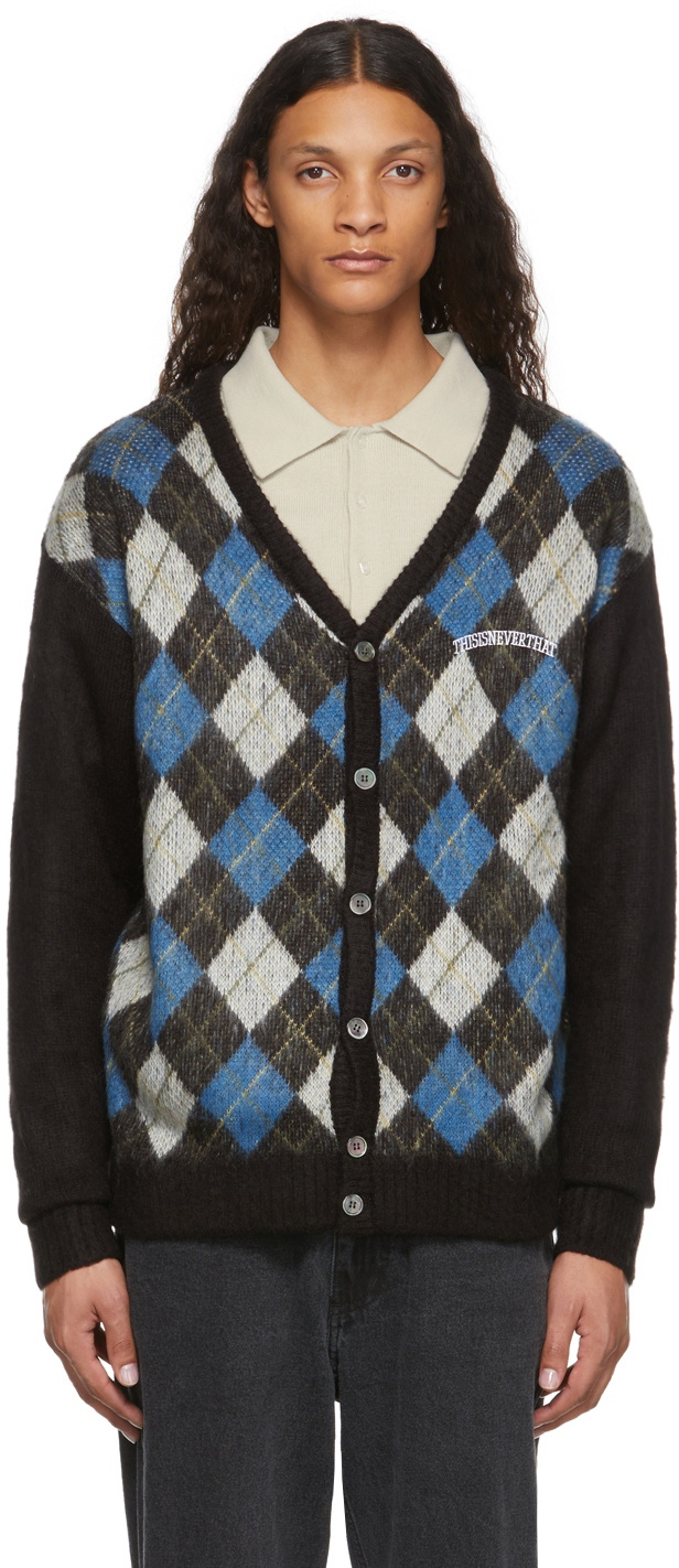 公式銀座 thisisneverthat Argyle Cardigan | complejooroverde.com