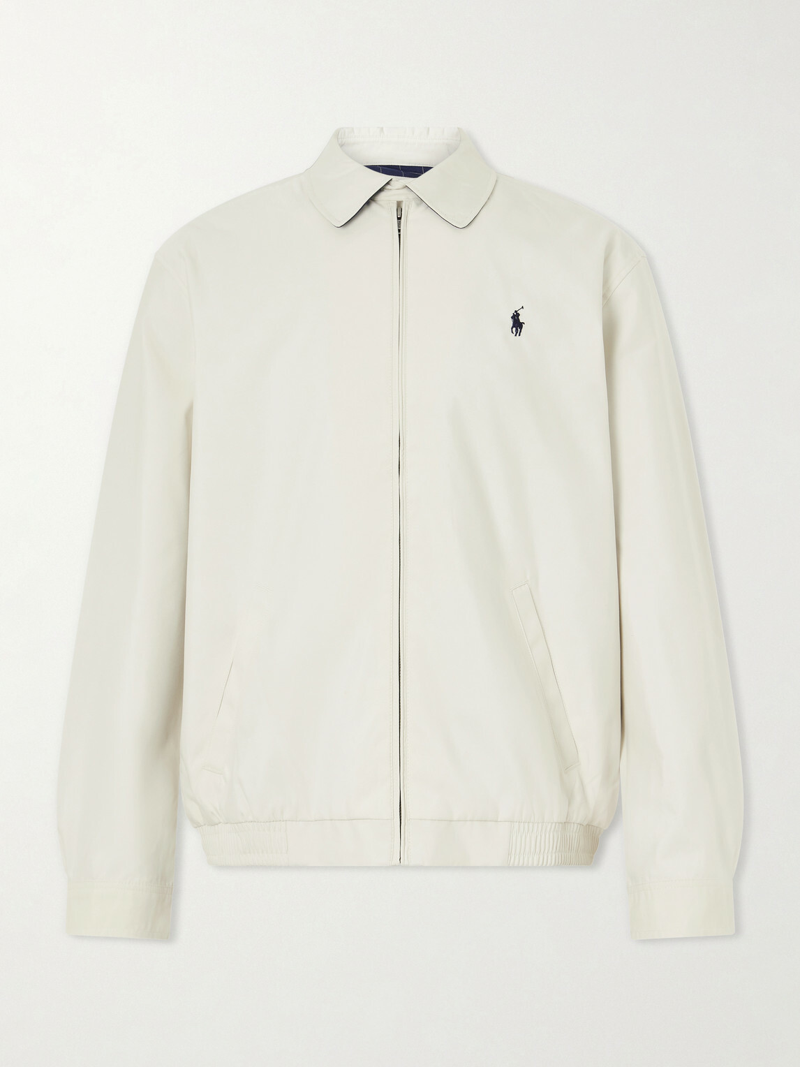 Polo Ralph Lauren - Logo-Embroidered Shell Jacket - Neutrals