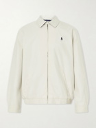 Polo Ralph Lauren - Logo-Embroidered Shell Jacket - Neutrals
