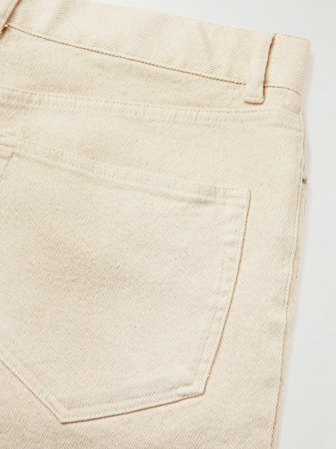 Mr P. - Straight-Leg Denim Shorts - Neutrals Mr P.