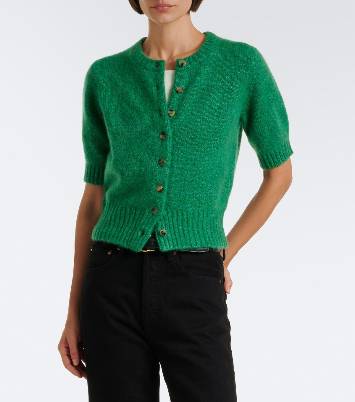 Arch4 Rome cashmere and silk cardigan