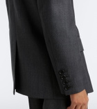 Junya Watanabe Double-breasted wool blazer