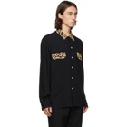 WACKO MARIA Black Carhartt WIP Edition 50s Shirt