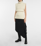 Ann Demeulemeester - Britt wool and cashmere-blend sweater vest