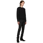 Saint Laurent Black Fleece Sweatshirt