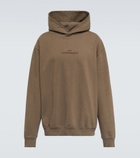 Maison Margiela - Oversized cotton jersey hoodie