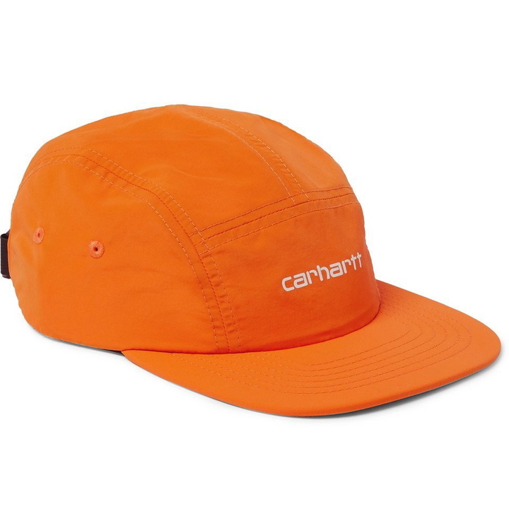 Photo: Carhartt WIP - Logo-Embroidered Nylon Baseball Cap - Orange