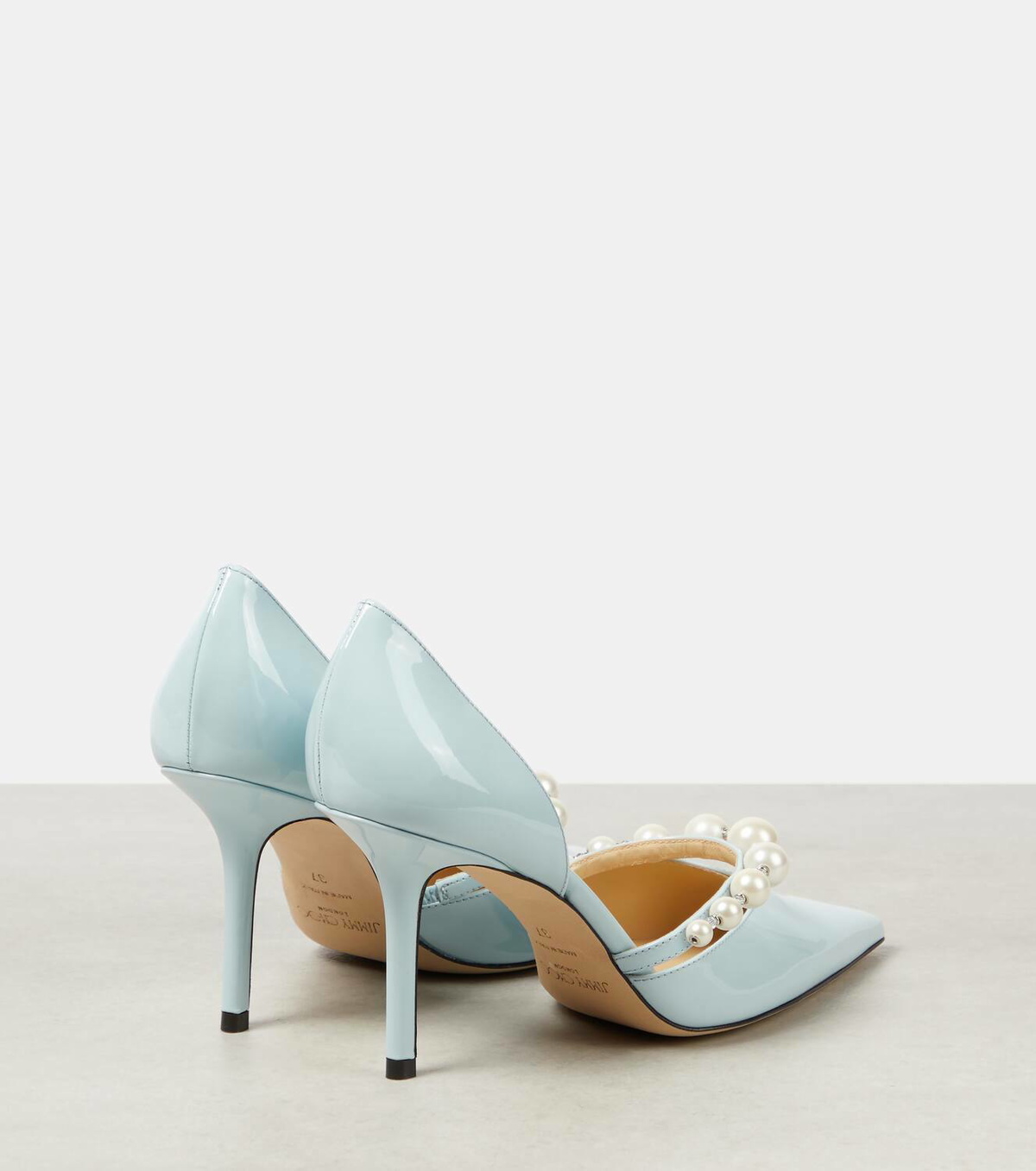 Jimmy Choo Aurelie 85 embellished patent leather pumps Jimmy Jimmy Choo Aurelie 85 embellished patent leather pumps Jimmy