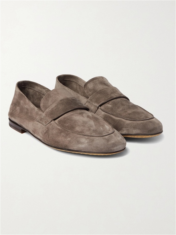 Photo: OFFICINE CREATIVE - Airto Suede Loafers - Brown