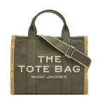 Marc Jacobs Women's The Medium Tote Jacquard in Bronze Green 