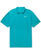 Nike Tennis - NikeCourt Dri-FIT Piqué Tennis Polo Shirt - Blue