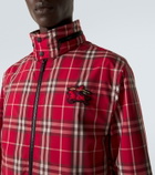 Burberry Burberry Check technical blouson jacket