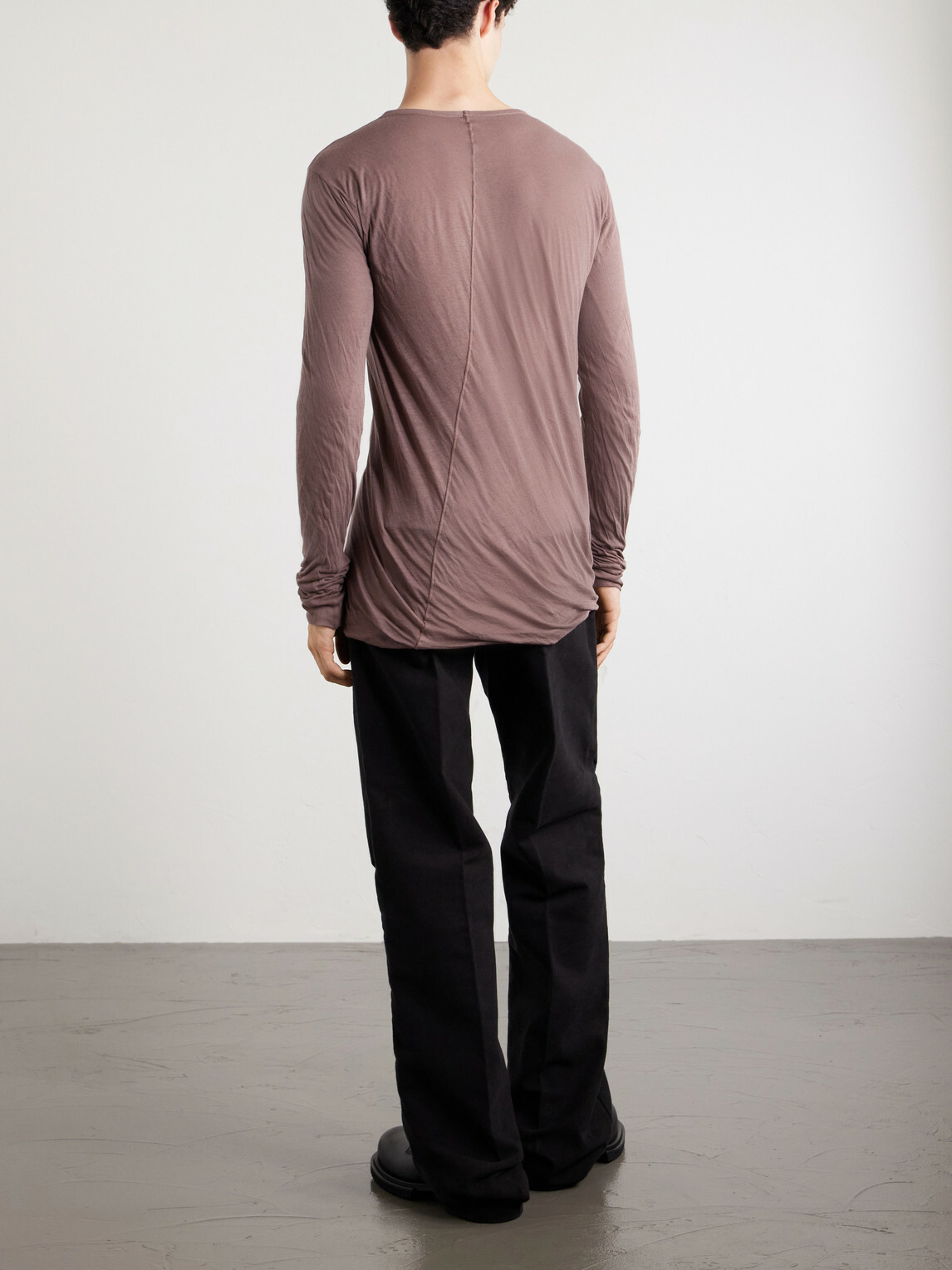 Rick Owens - Double Cotton T-Shirt - Purple