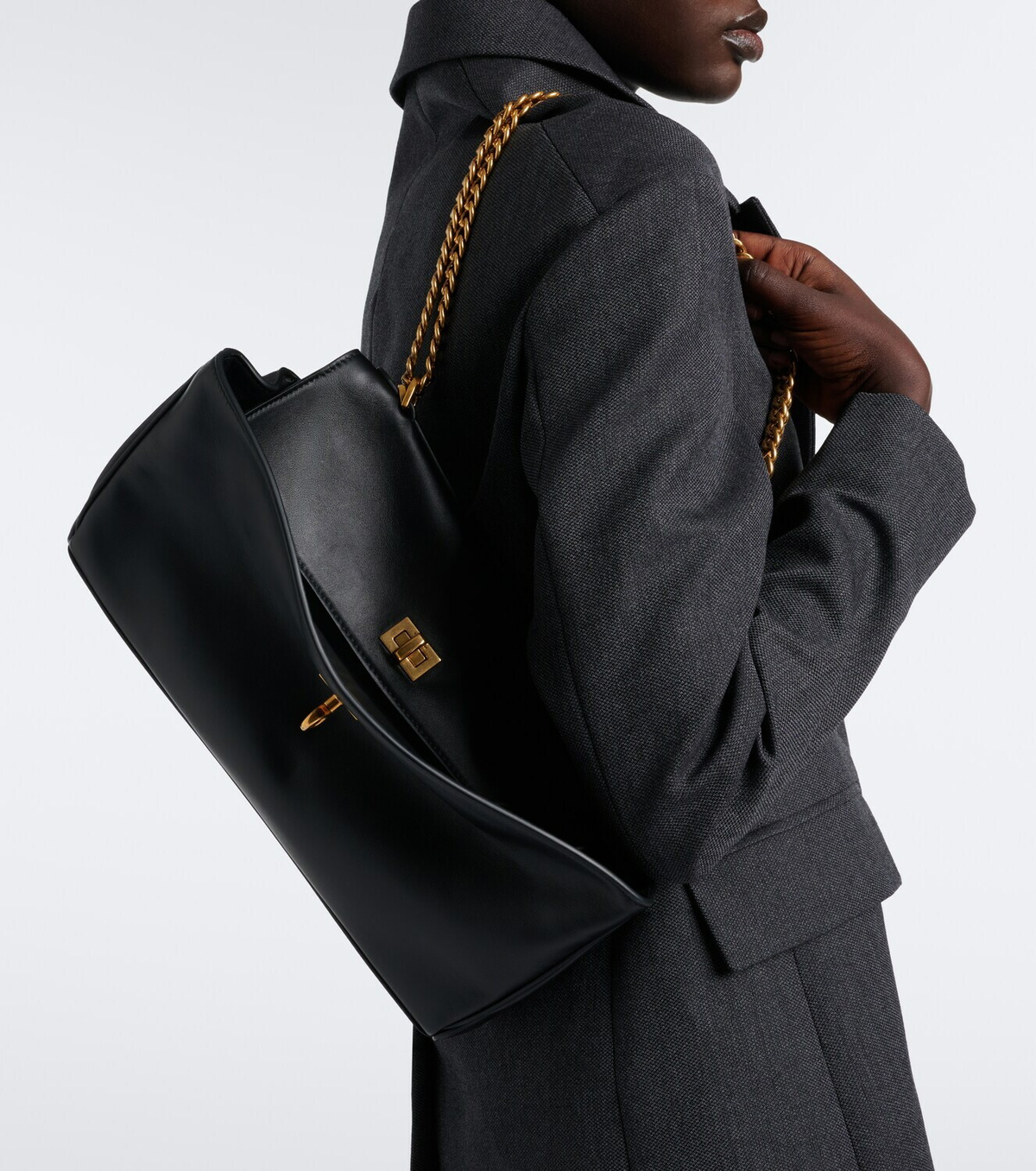 Balenciaga Rodeo Medium leather shoulder bag
