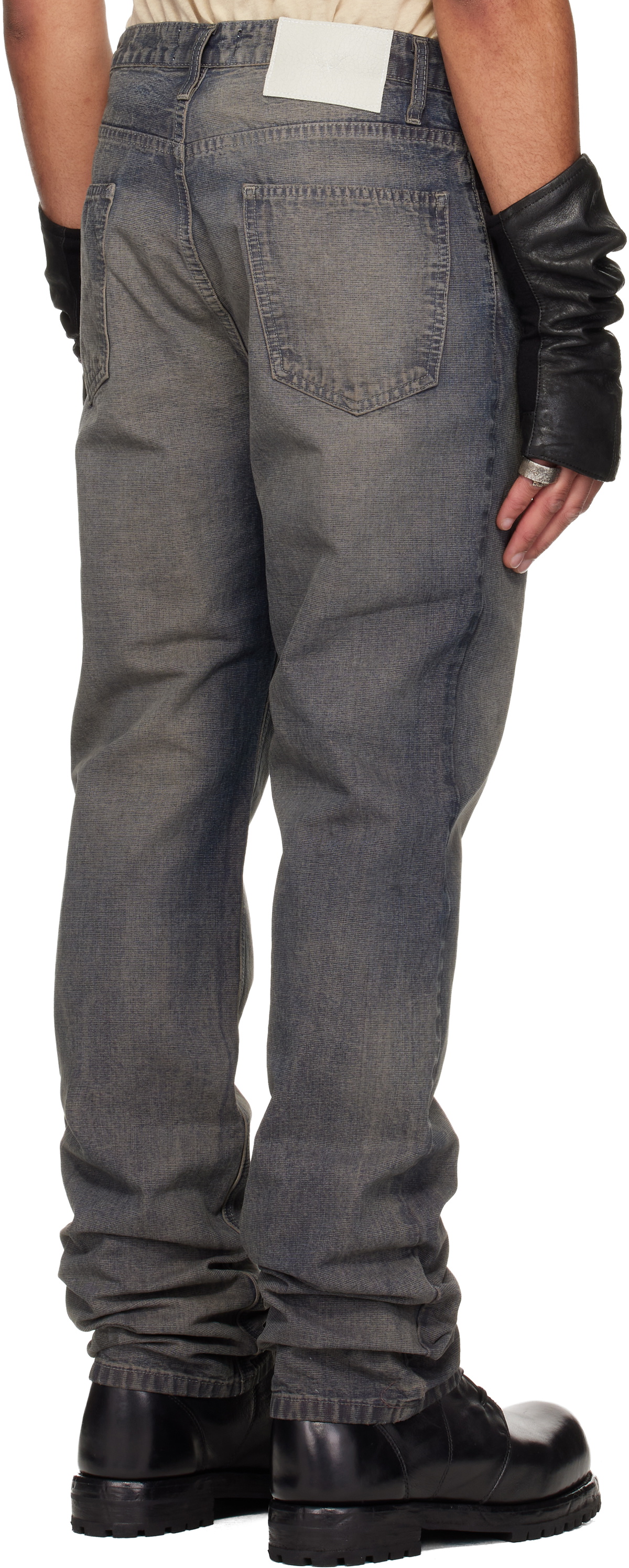 ALEXANDER DIGENOVA Navy Classic Straight Leg Jeans