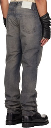 ALEXANDER DIGENOVA Navy Classic Straight Leg Jeans