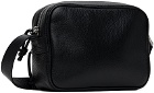 Emporio Armani Black Leather Crossbody Bag