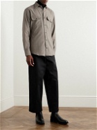 Purdey - Cotton-Flannel Shirt - Neutrals