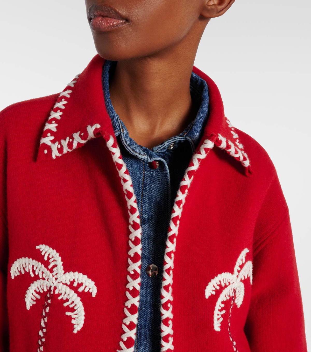 Alanui Remember Me virgin wool jacket